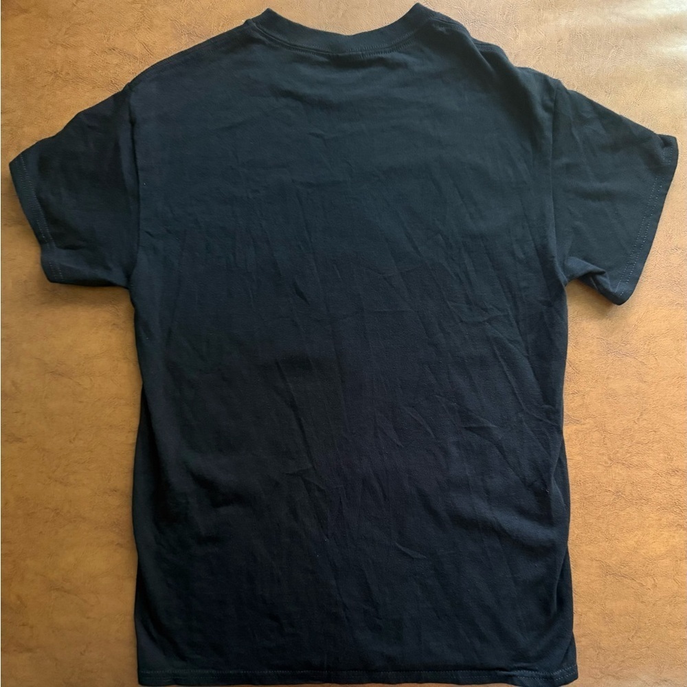 Synthetic No Love Like Ours Skeleton Tee Size S Black Trippy Graphic Shirt - Picture 3 of 7